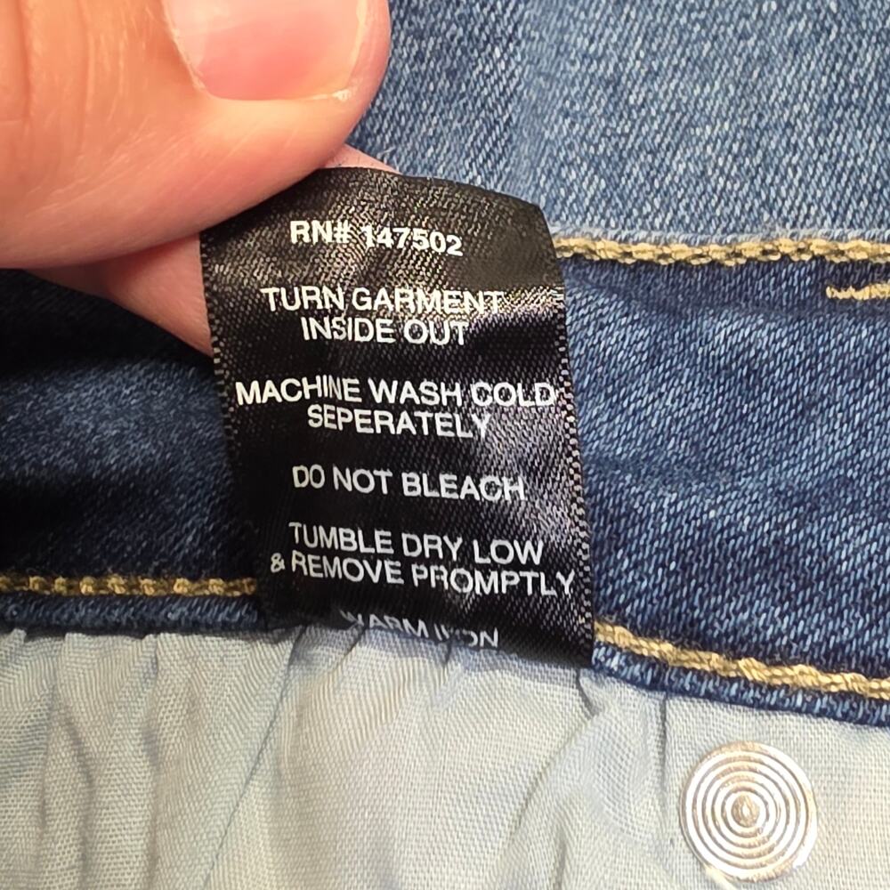 Indie sleaze Ashley Stewart Legendary Bootcut Jeans Plus Size 18 medium wash - Picture 6 of 13